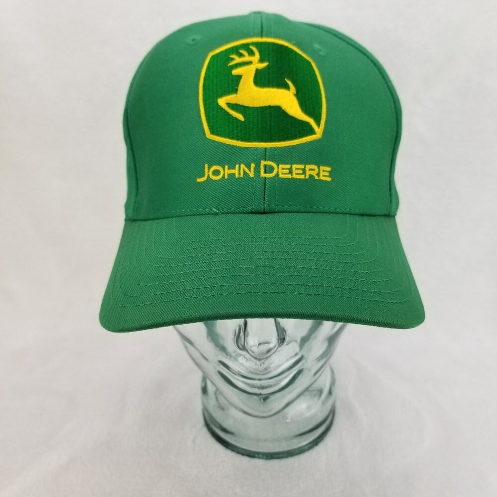 ✅Embroidered John Deere Green logo Snapback Baseball Hat/Cap CYRK OSFA
